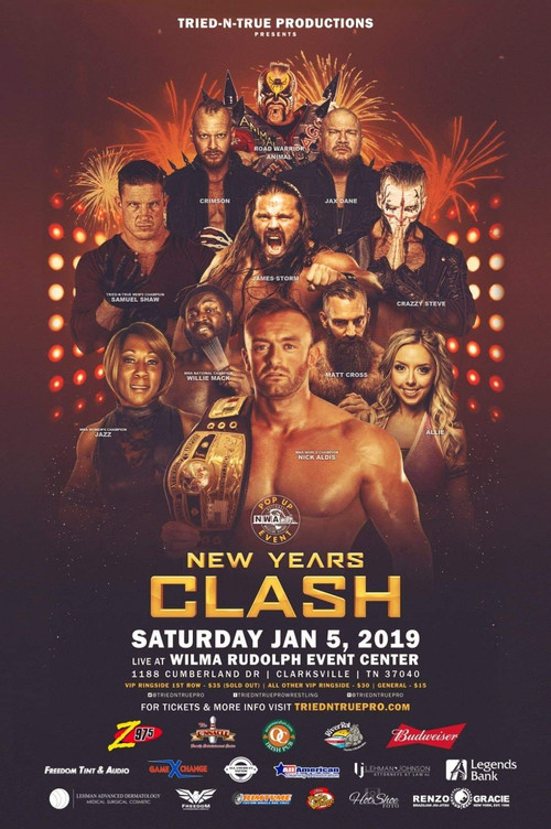 Movie poster for NWA New Years Clash (2019)