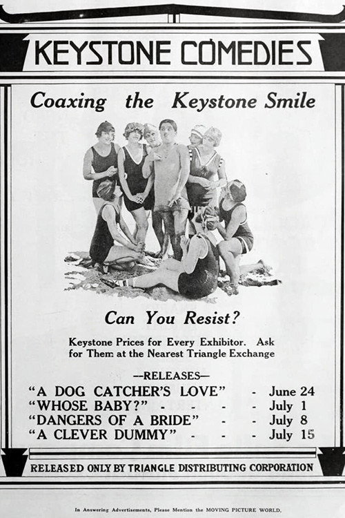 Movie poster for Dangers of a Bride (1917)