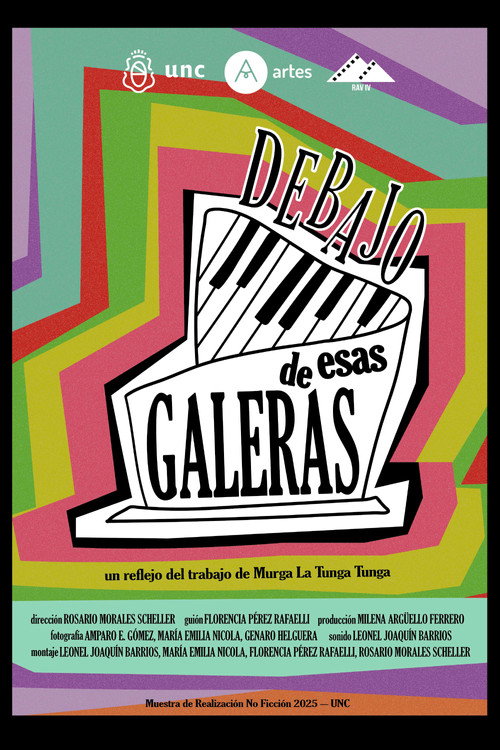 Movie poster for Debajo de Esas Galeras (2025)