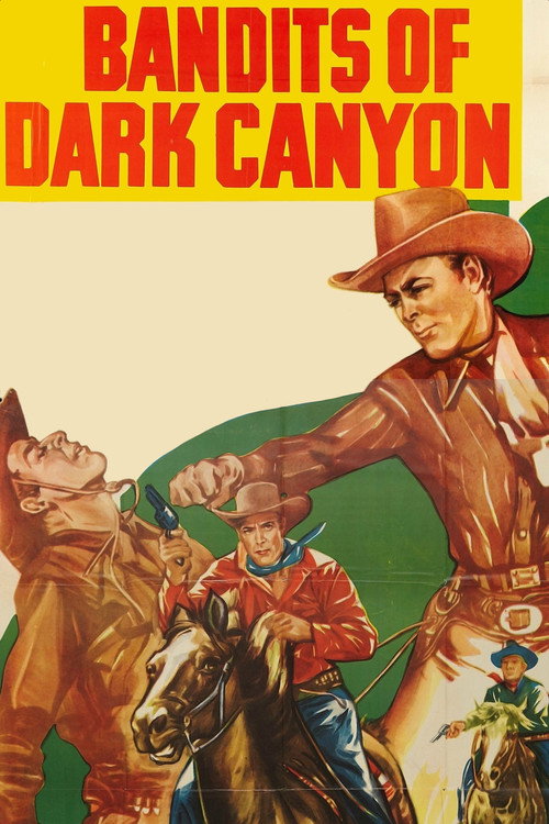 Movie poster for Bandits of Dark Canyon (1947)