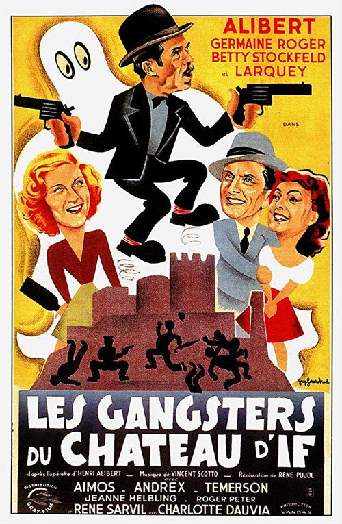 Movie poster for Les Gangsters du château d'If (1939)