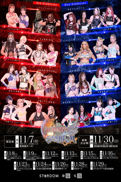 Movie poster for Stardom 15th Goddesses of Stardom Tag League in Kyoto (2025)