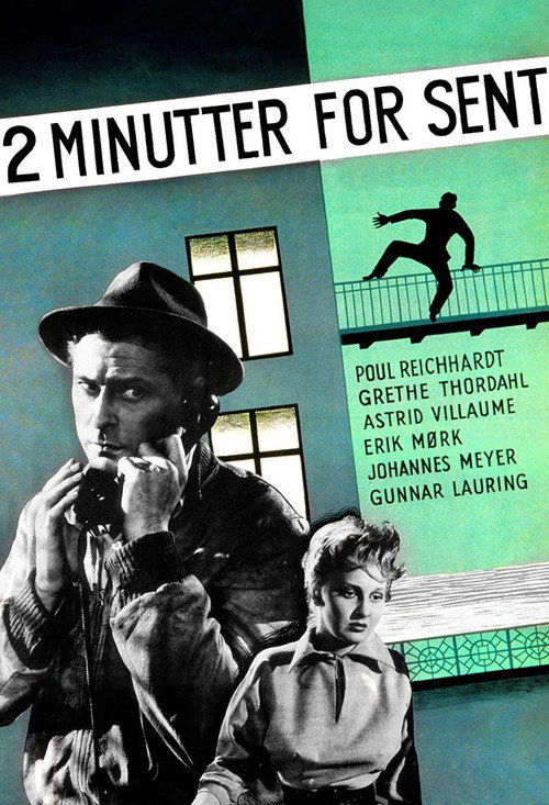 Movie poster for 2 Minutes Late (1952)