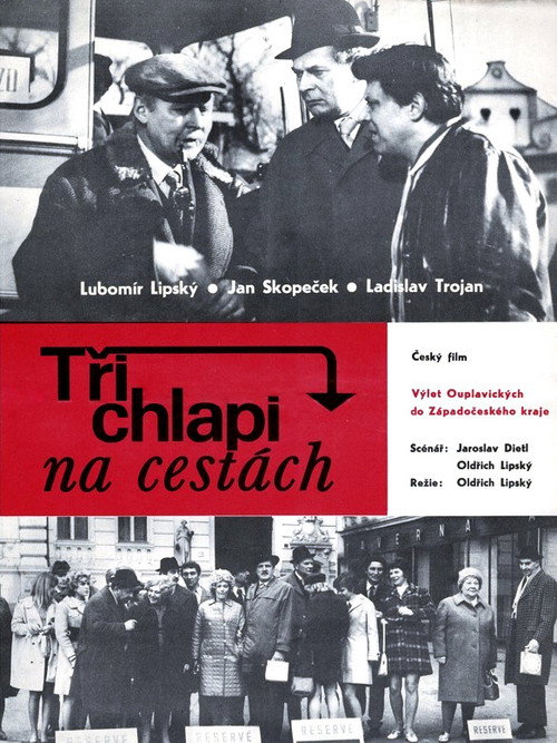 Movie poster for Three Men Travelling (1973)