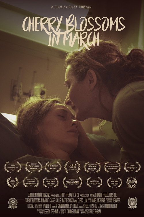 Movie poster for Cherry Blossoms in March (2024)