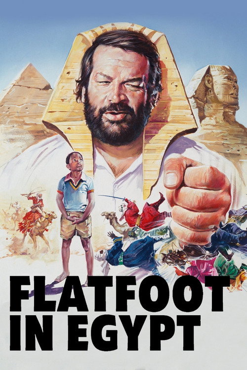 Movie poster for Flatfoot in Egypt (1980)