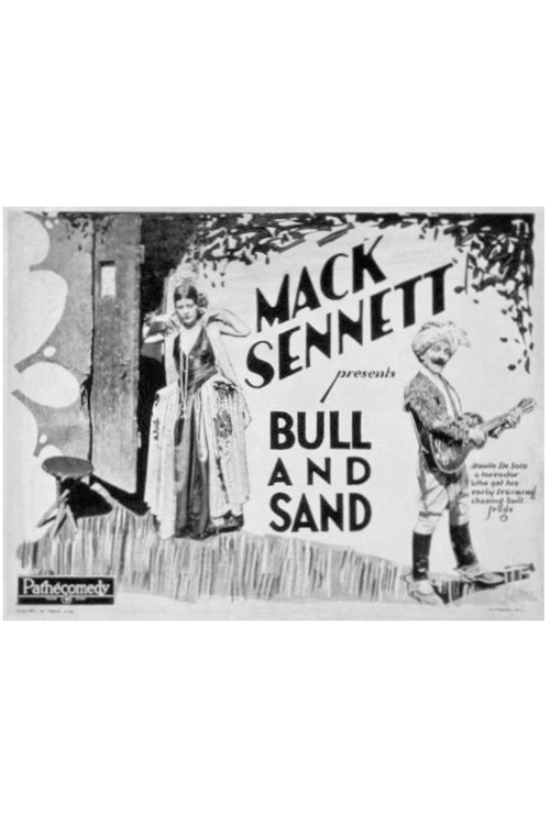 Movie poster for Bull and Sand (1924)