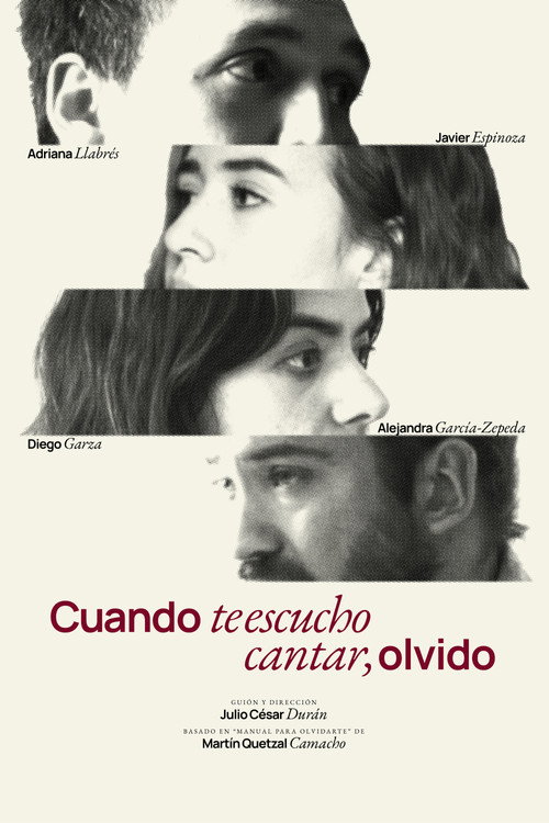 Movie poster for When I Hear You Sing, I Forget (2023)