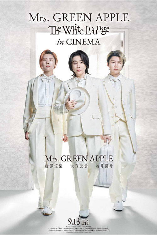 Movie poster for Mrs. GREEN APPLE // The White Lounge in CINEMA (2024)
