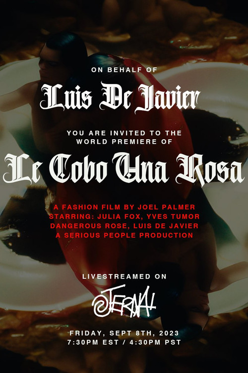 Movie poster for Le Robó Una Rosa (2023)