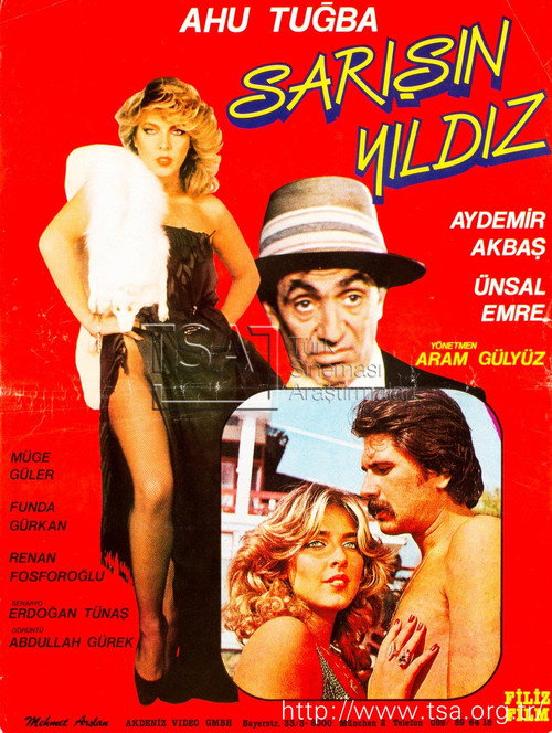 Movie poster for Sarışın Yıldız (1979)