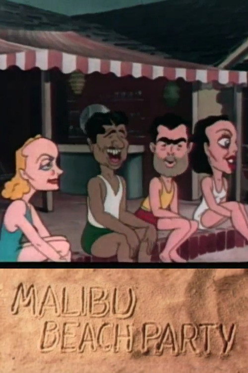 Movie poster for Malibu Beach Party (1940)