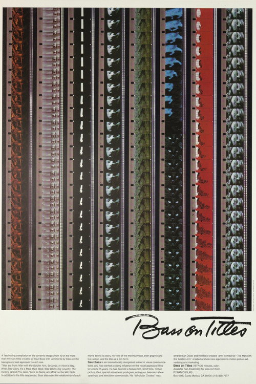 Movie poster for Bass on Titles (1977)