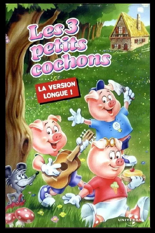Movie poster for The 3 Little Pigs: The Movie (1996)