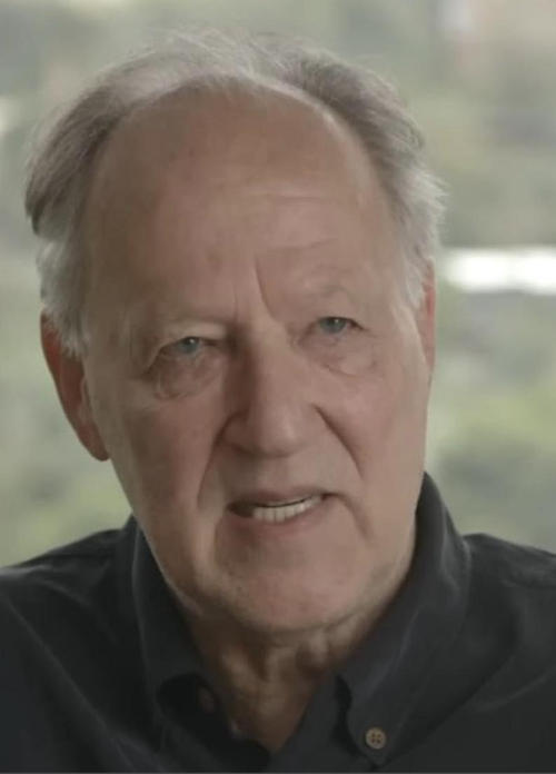 Movie poster for Werner Herzog and Errol Morris on 'The Act of Killing' (2013)