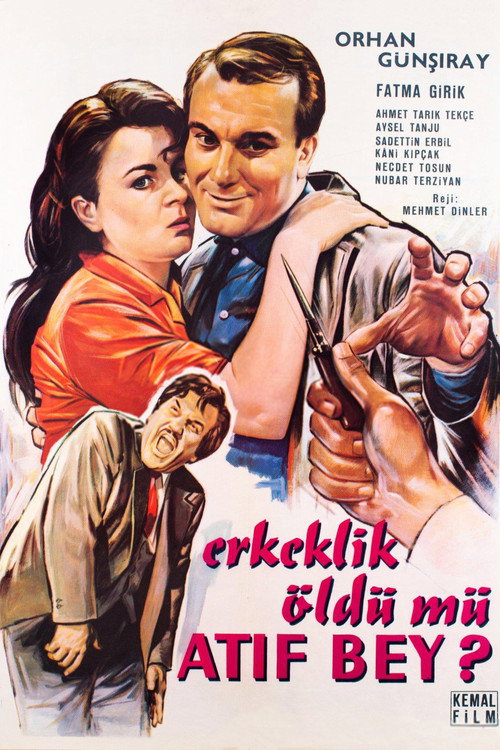 Movie poster for Erkeklik Öldü mü Atıf Bey ? (1962)