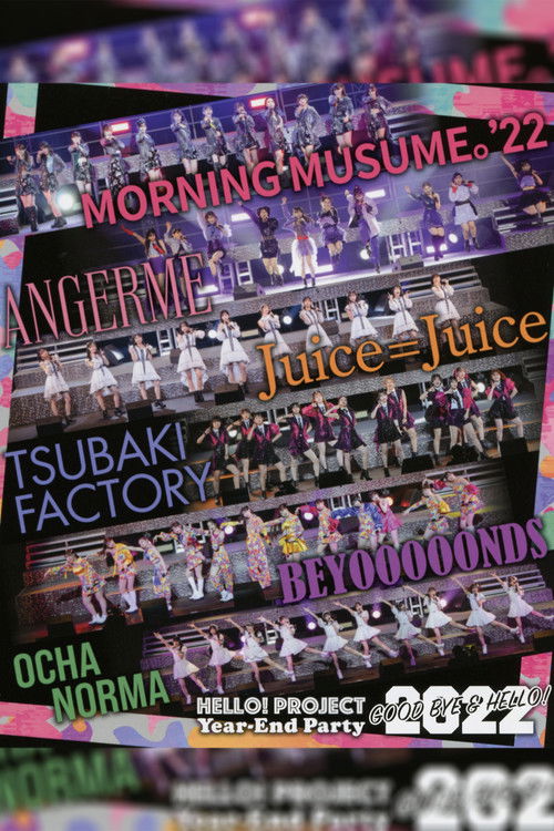 Movie poster for Hello! Project 2022 Year-End Party ~GOODBYE & HELLO!~ (2022)