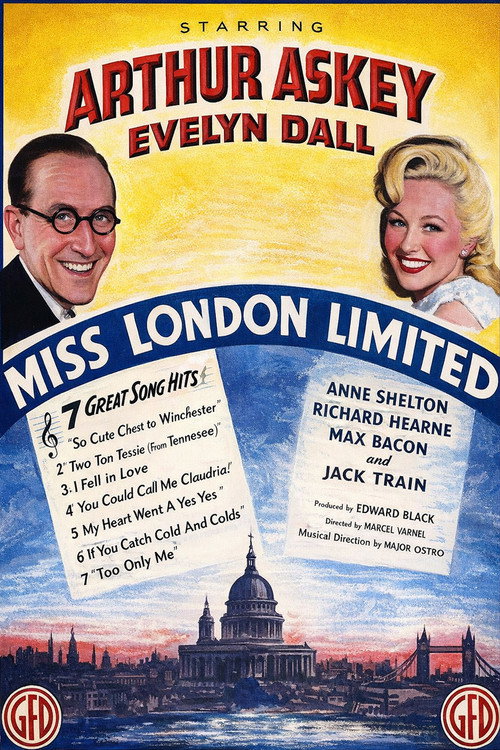 Movie poster for Miss London Ltd. (1943)