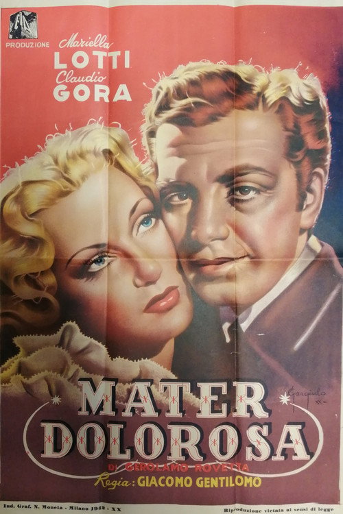 Movie poster for Mater dolorosa (1943)