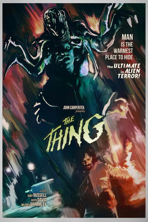 Movie poster for The Thing (1982)