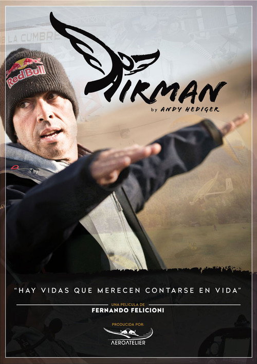 Movie poster for AIRMAN by Andy Hediger (2016)