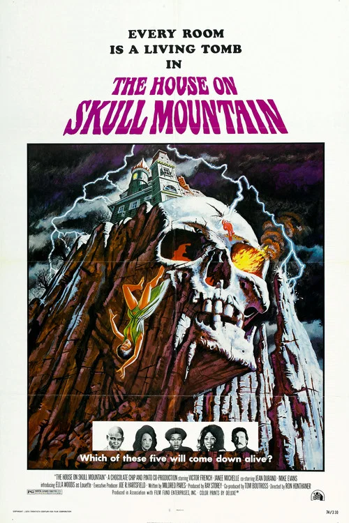 Movie poster for The House on Skull Mountain (1974)