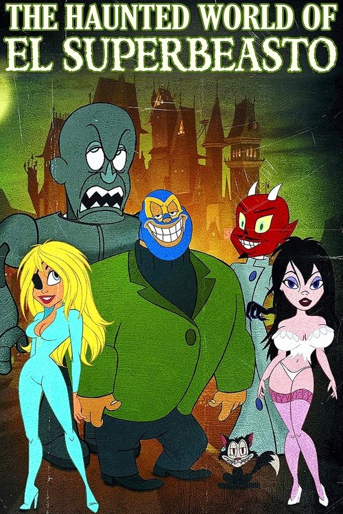 Movie poster for The Haunted World of El Superbeasto (2009)