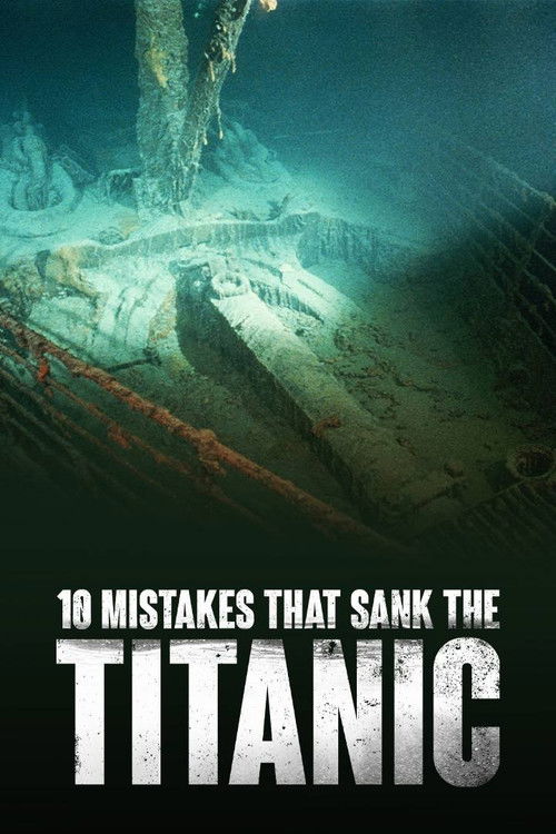 Movie poster for 10 Mistakes That Sank The Titanic (2019)