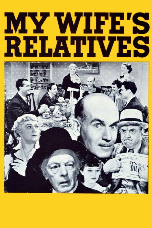 Movie poster for My Wife's Relatives (1939)