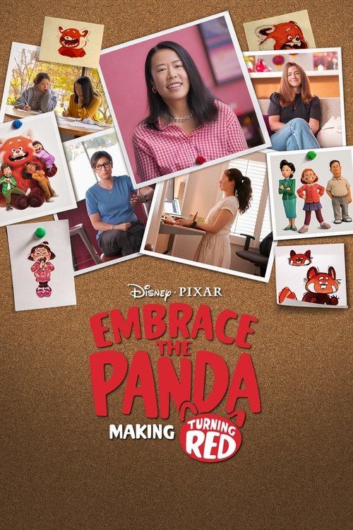 Movie poster for Embrace the Panda: Making Turning Red (2022)