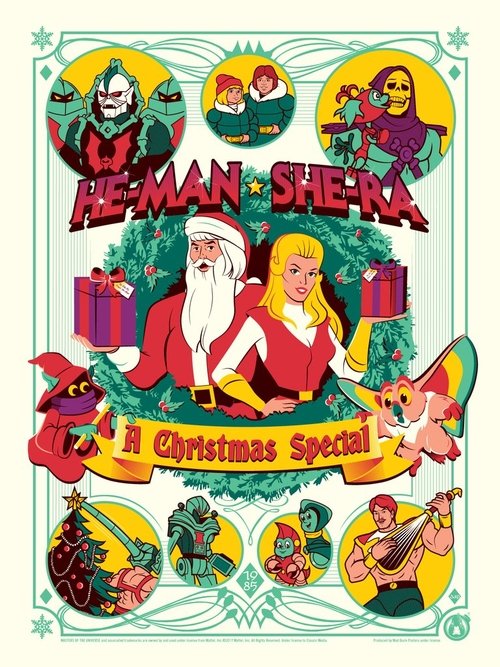 Movie poster for He-Man and She-Ra: A Christmas Special (1985)