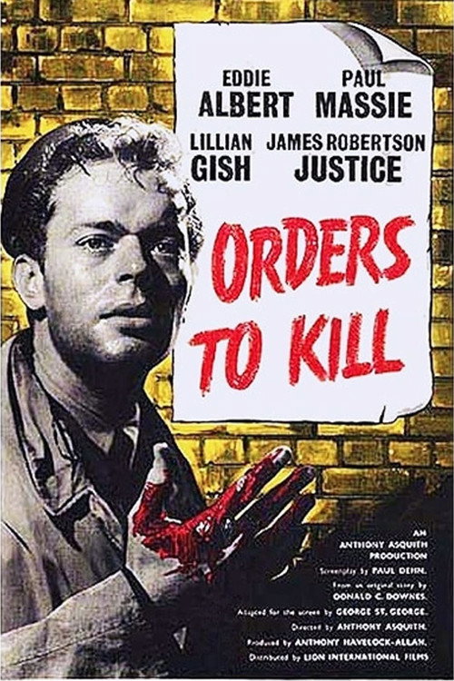 Movie poster for Orders to Kill (1958)