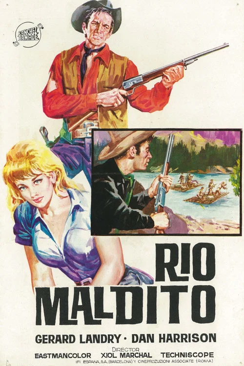 Movie poster for Seven Pistols for a Gringo (1966)