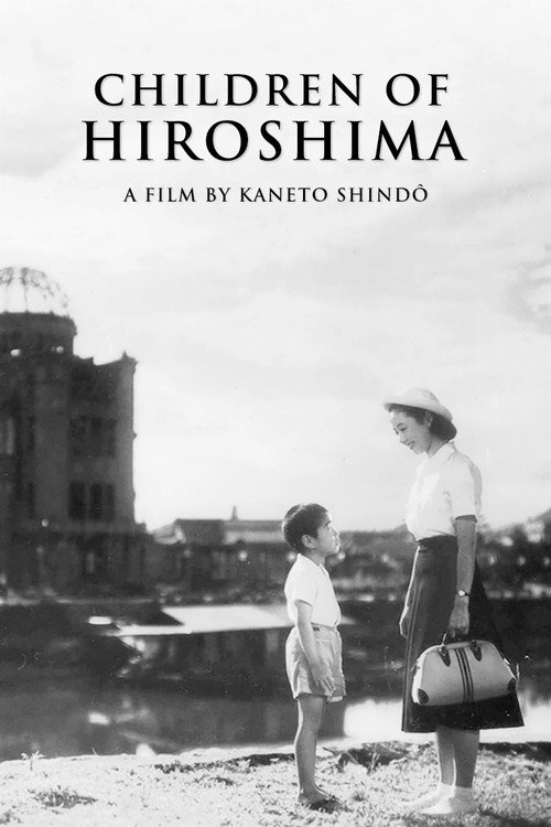 Movie poster for Children of Hiroshima (1952)