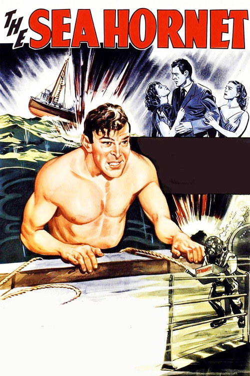 Movie poster for The Sea Hornet (1951)