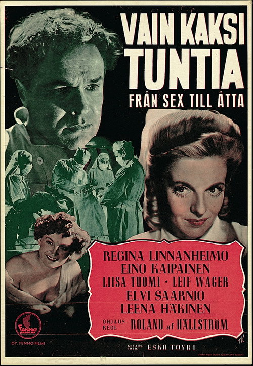 Movie poster for Vain kaksi tuntia (1949)