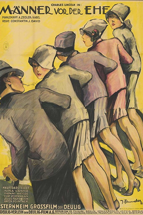 Movie poster for Men Before Marriage (1927)