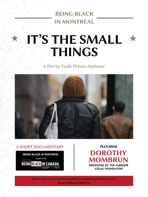 Movie poster for It's The Small Things (2022)