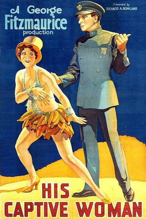 Movie poster for His Captive Woman (1929)