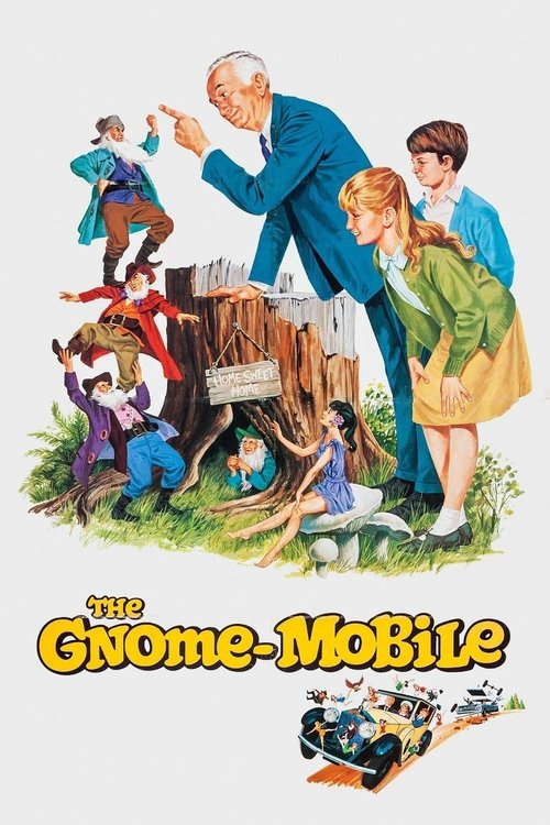 Movie poster for The Gnome-Mobile (1967)