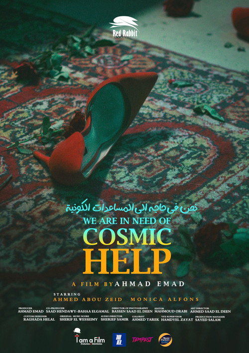Movie poster for We Are in Need of Cosmic Help (2025)