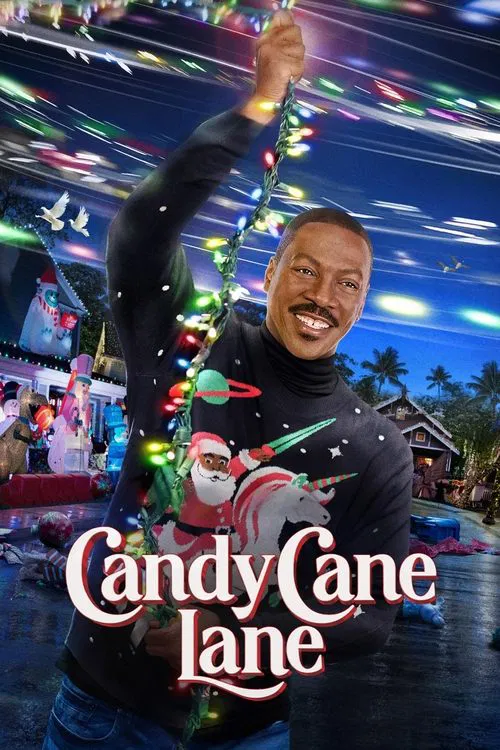 Movie poster for Candy Cane Lane (2023)