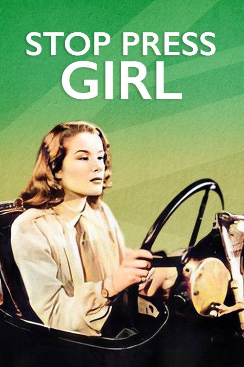Movie poster for Stop Press Girl (1949)