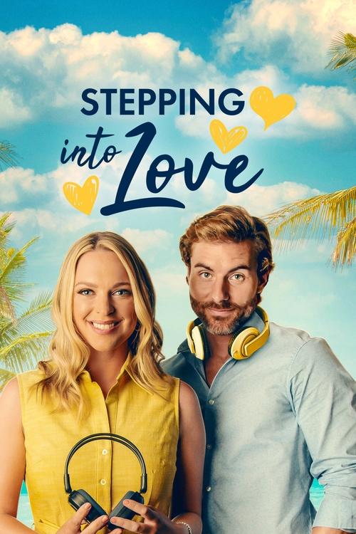 Movie poster for Stepping into Love (2023)