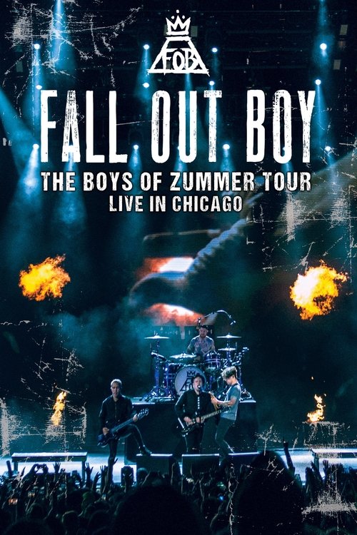 Movie poster for Fall Out Boy: The Boys of Zummer Tour Live in Chicago (2016)