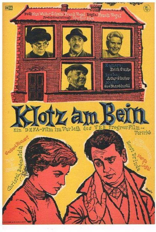 Movie poster for Klotz am Bein (1958)