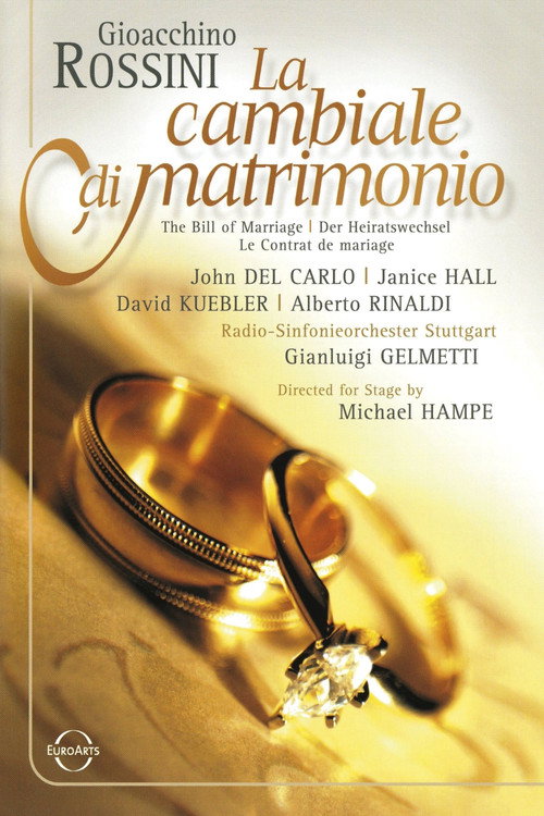 Movie poster for Rossini La cambiale di matrimonio