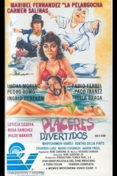 Movie poster for Placeres divertidos (1989)