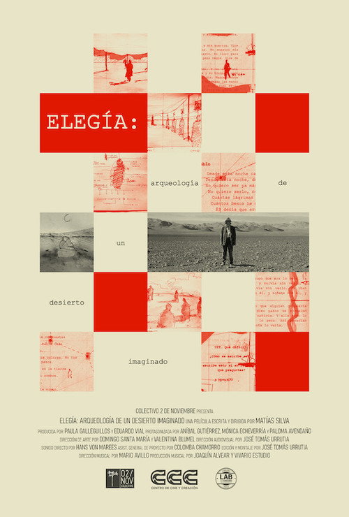 Movie poster for Elegía: Arqueología de un desierto imaginado (2024)