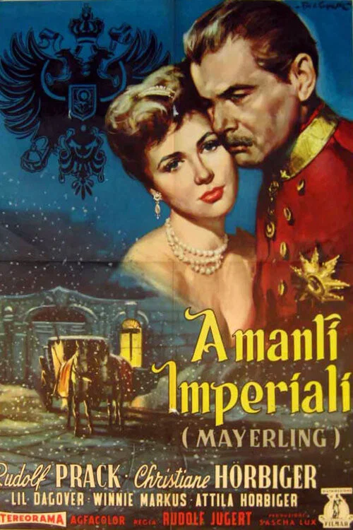 Movie poster for Kronprinz Rudolfs letzte Liebe (1956)